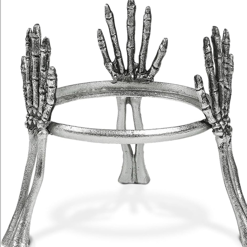 Pottery Barn Skeleton Drink Dispenser Stand